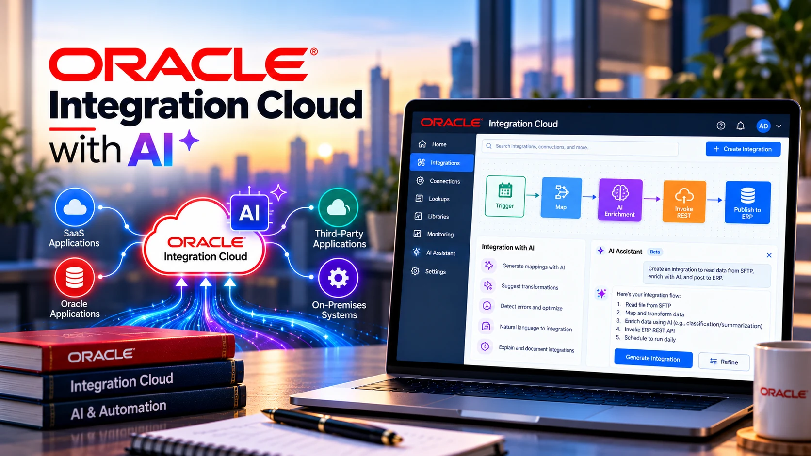 Oracle Integration Cloud with AI course cover
